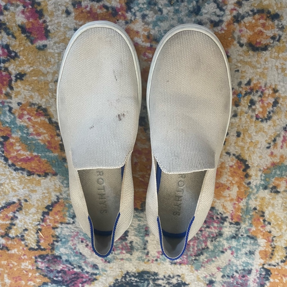 Rothys Sneaker Sand 7.5